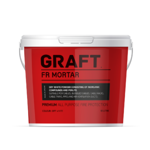 Brandgips GRAFT® FR Gipsmørtel 10l