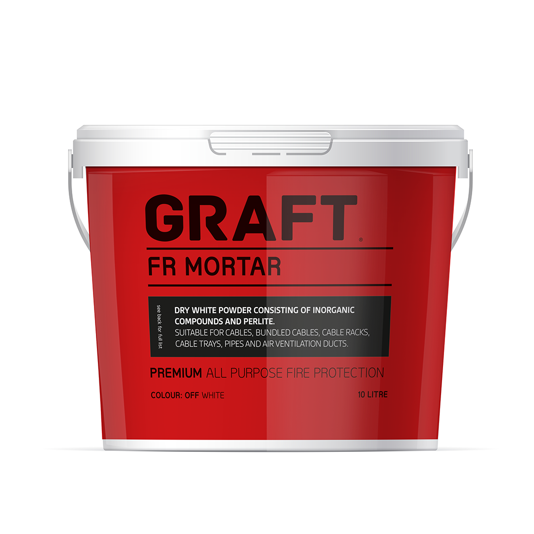 Brandgips GRAFT® FR Gipsmørtel 10l